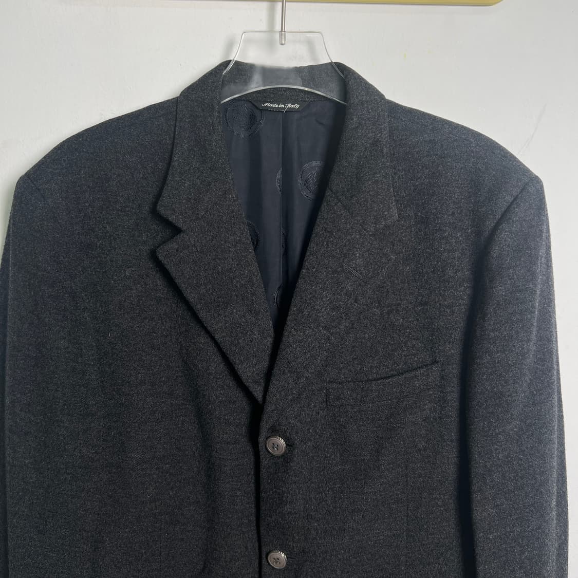 베르수스 베르사체 차콜 울 싱글 블레이저 50 상품이미지4
