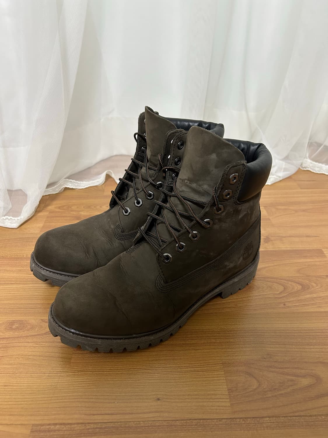 팀버랜드 a10001 프리미엄 6인치 부츠 다크 브라운 상품이미지1