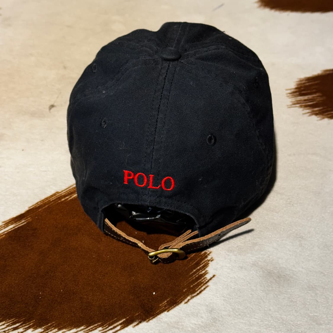 폴로 볼캡 레더 스트랩 (OS) 멀티 포니 상품이미지3