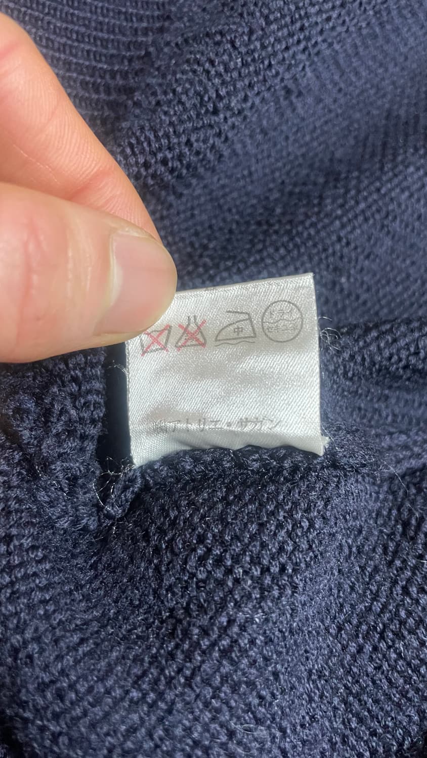 JPN 90s 일본 빈티지 비즈 플라워 자수 니트 가디건 상품이미지8