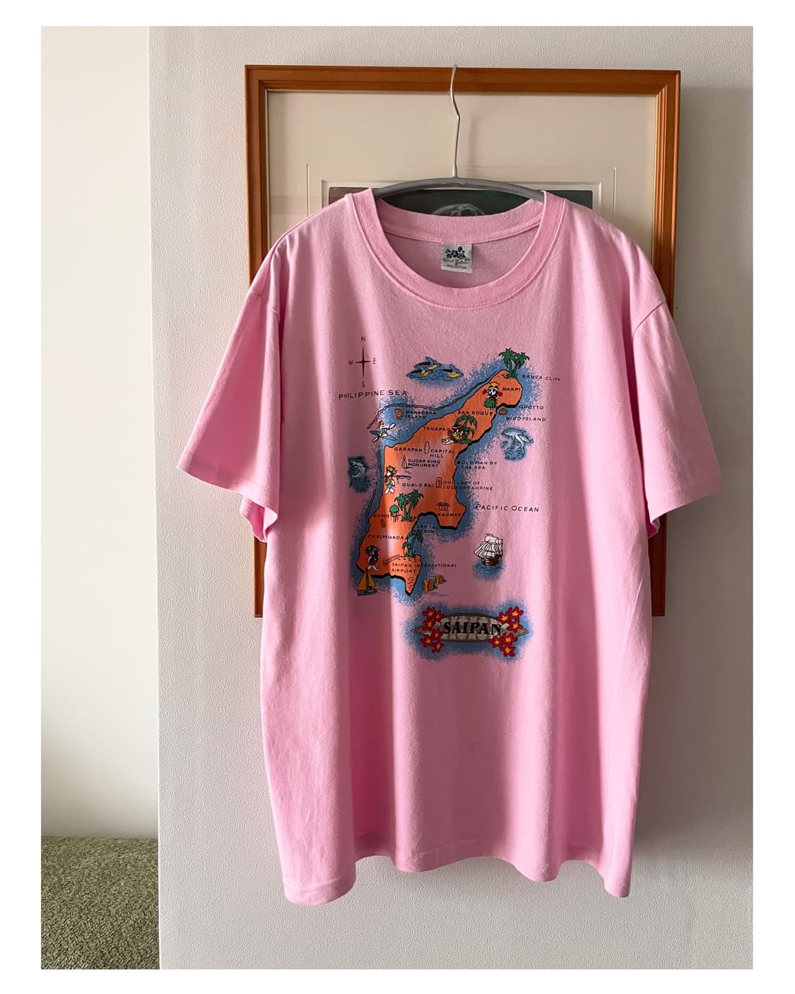 Saipan vintage t-shirt 상품이미지1
