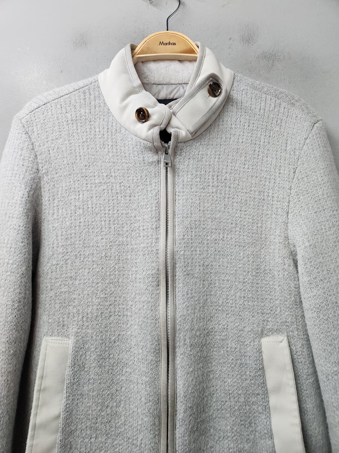 알레그리 allergies 니트 패딩 (구스다운) 상품이미지3