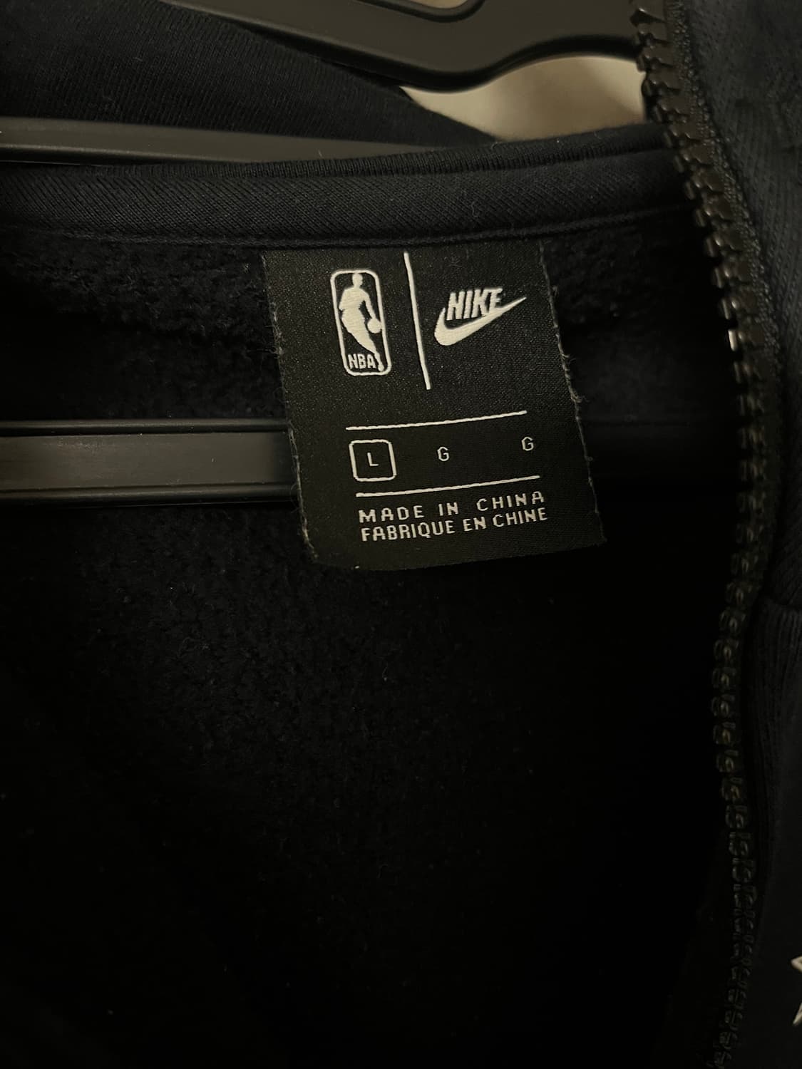 나이키xNBA 샌안토니오 스퍼스 후드집업 블랙 [L]  상품이미지5