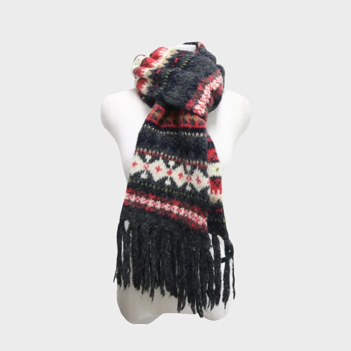  눈꽃 울 혼방 머플러 61594 상품이미지1