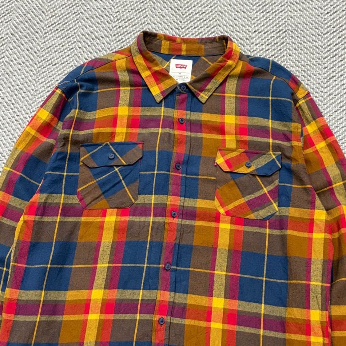 리바이스 체크셔츠 v1965 상품이미지3