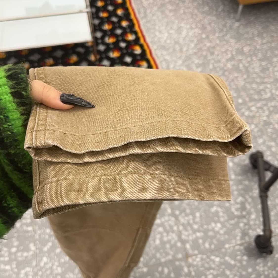 오클리 스트릿 캐주얼 빈티지 패치워크 바지 28인치 C08552 상품이미지6