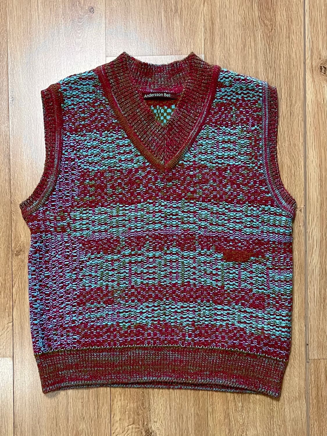 택포) 앤더슨벨 마레 모헤어 20 니트 베스트 조끼 상품이미지1