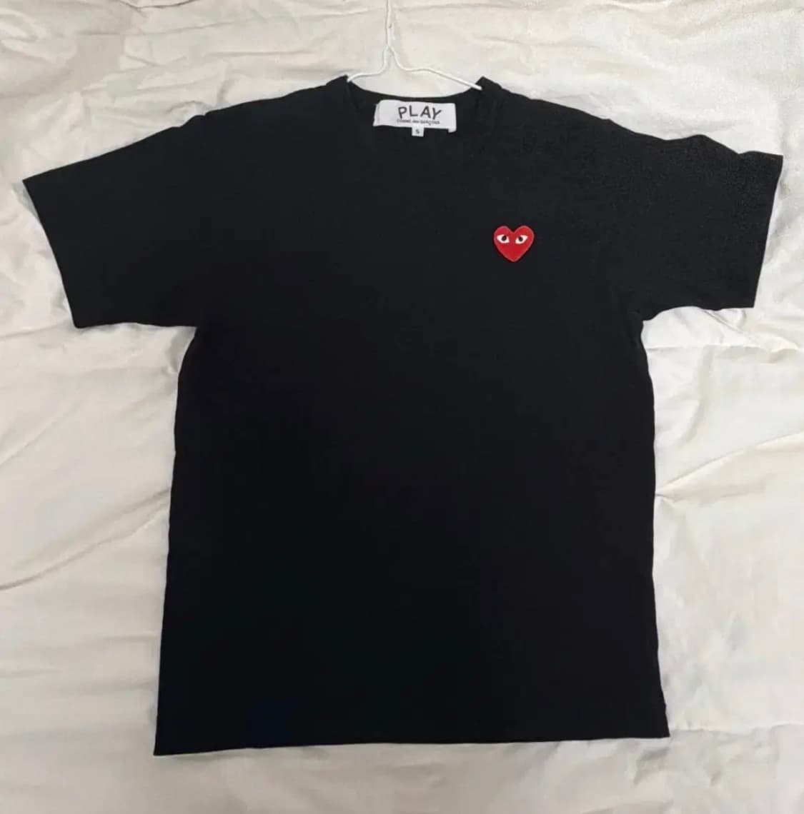 꼼데가르송 반팔 블랙 s 판매  상품이미지1