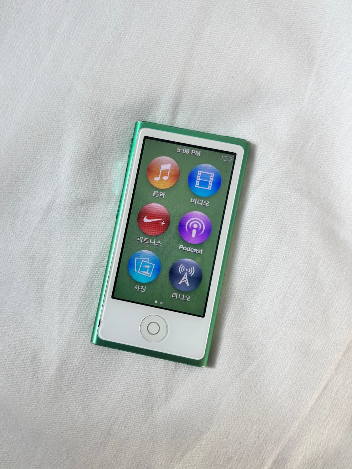 아이팟 나노 7세대 그린 상품이미지1