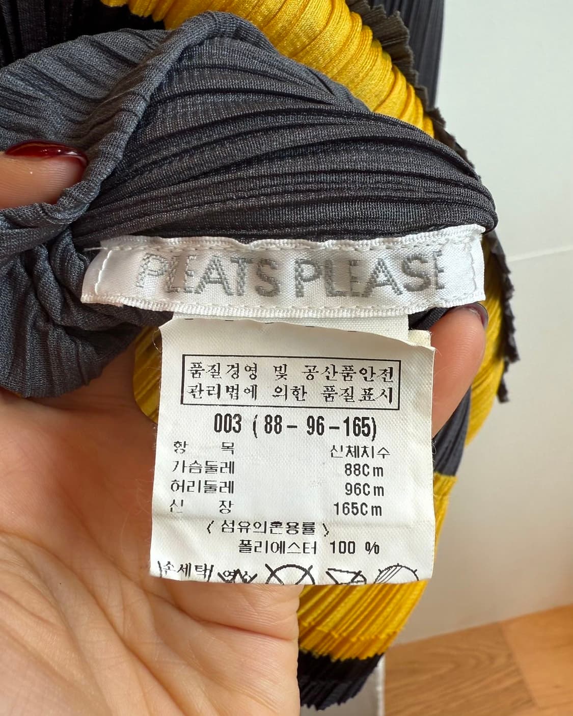 플리츠 플리즈 그레이 링컬 하프티 상품이미지8