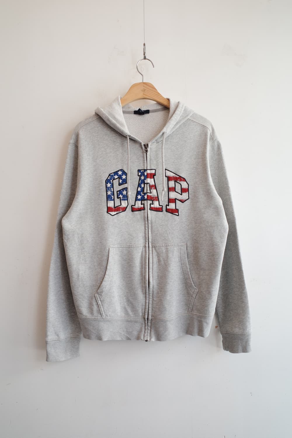 GAP 갭 성조기 집업 후디 상품이미지1