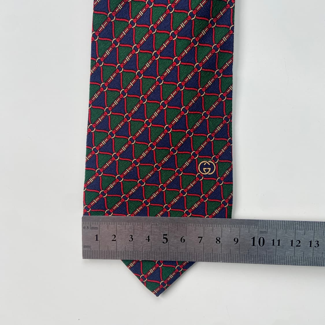 구찌(GUCCI) 심플로고 명품 정품 넥타이8.4cm 상품이미지8