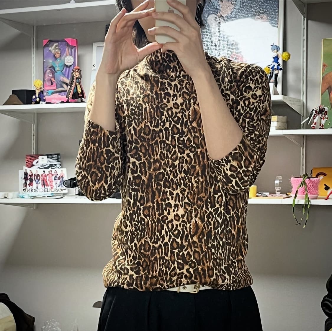니들스 레오파드 터틀넥 상품이미지4