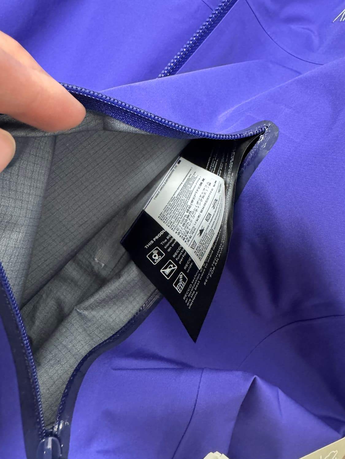 아크테릭스 베타 FL 스퀴드잉크 M (새상품) 상품이미지8