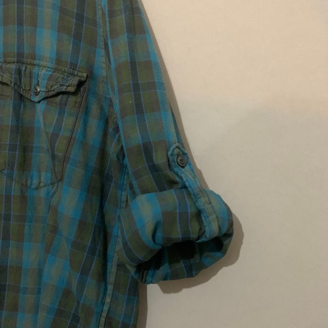 M 폴로 데님앤서플라이 여성 플란넬 체크 블라우스 셔츠 상품이미지3