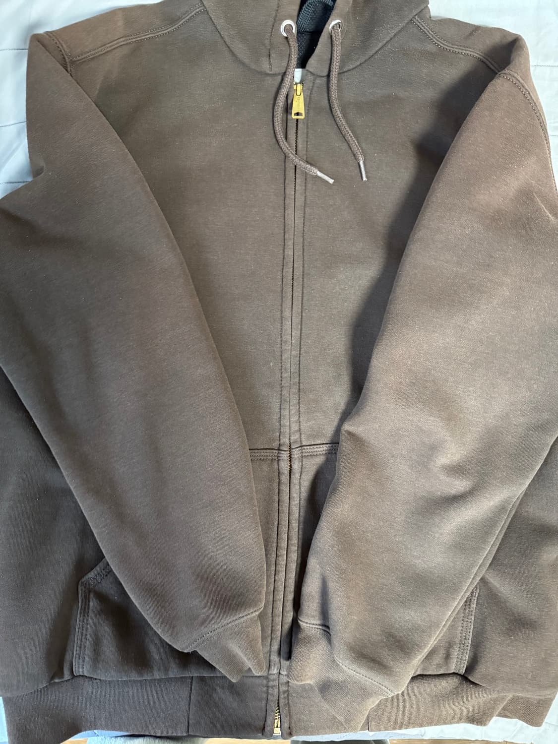 칼하트 써멀 후드집업 다크브라운 M 상품이미지2