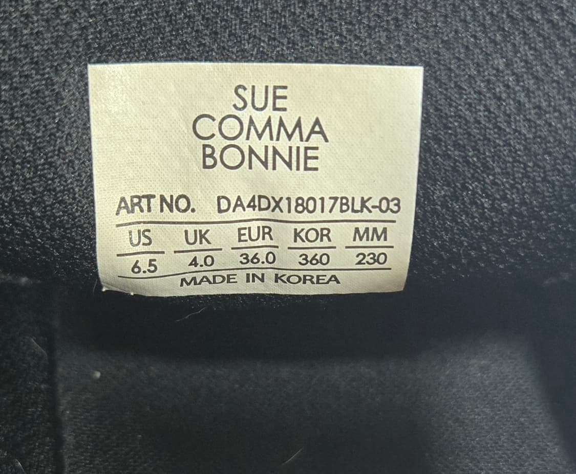 Sue Comma Bonnie 슈콤마보니 꽃 장식 신발 230mm 상품이미지5