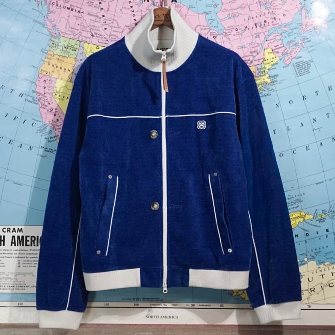 세터 하젠 벨루어 트랙 자켓 상품이미지1