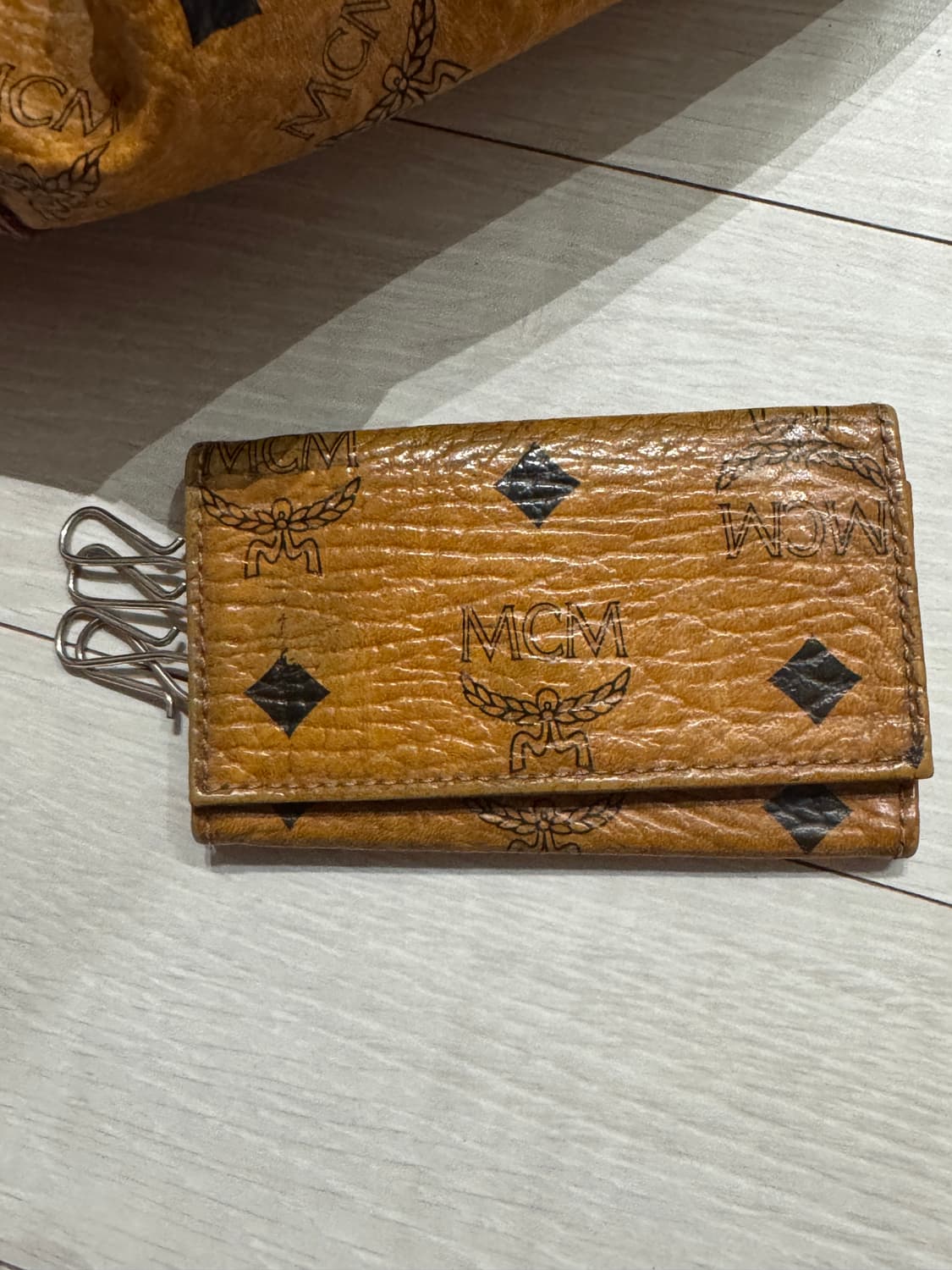 [mcm] 독일 mcm 보스턴 더플 백 및 키 월렛 상품이미지7