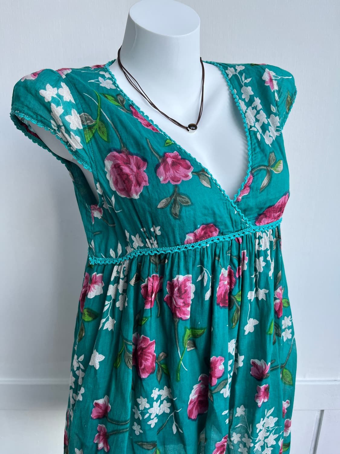 Röse Böwl Saloon 청록 원피스 상품이미지2