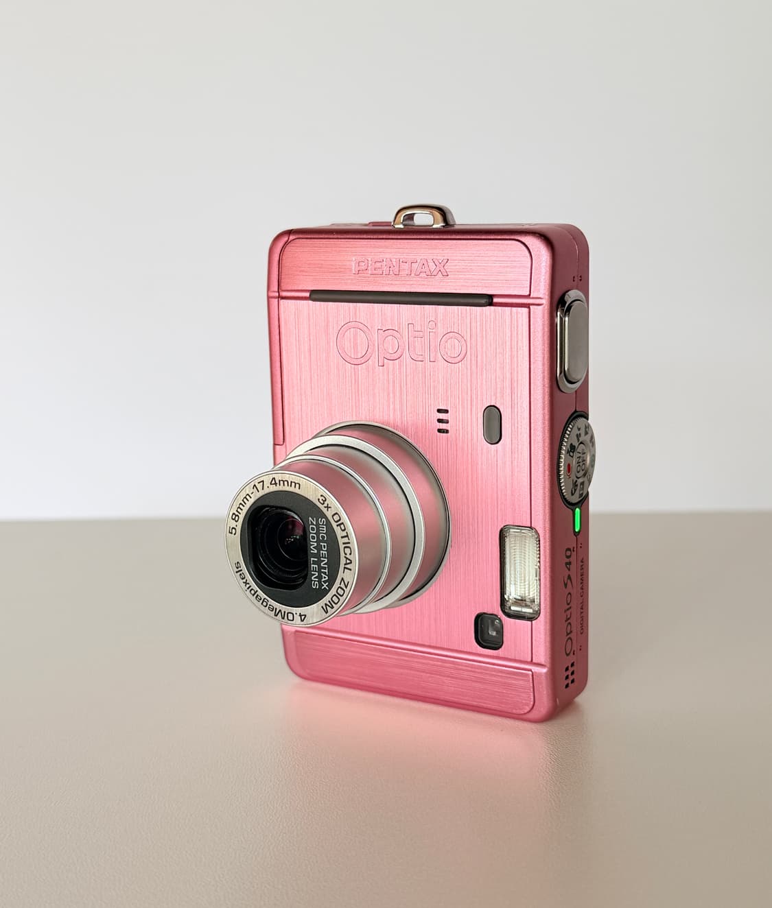 🍓키키&아이들 미연픽🍓 펜탁스 옵티오 S40 딸기우유 빛 핑크 컬러 상품이미지2