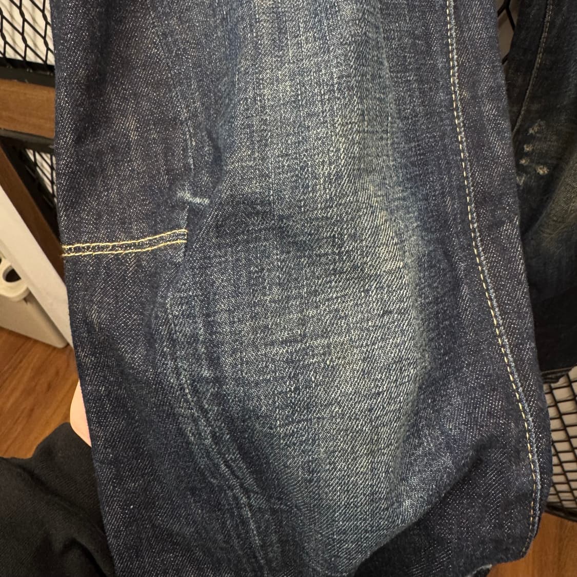 디스퀘어드2 D링 바이커 데님 팬츠 전면 버클 포인트 진청 상품이미지9