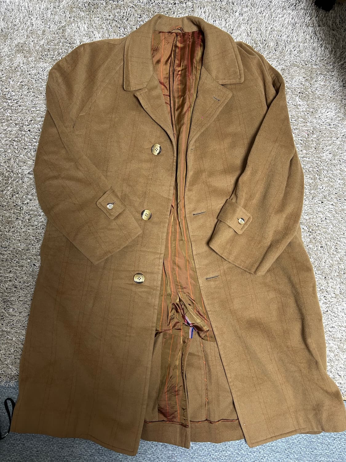 일제 수제맞춤 울 코트 사이즈 100 상품이미지1