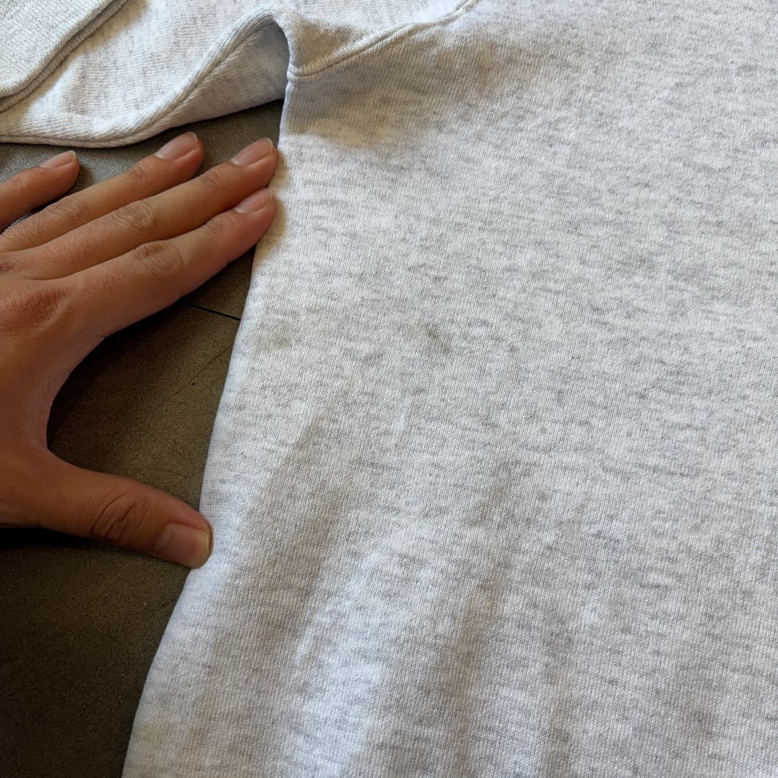 90s 90년대 생산 챔피온 멜란지 스웻 셔츠  상품이미지6