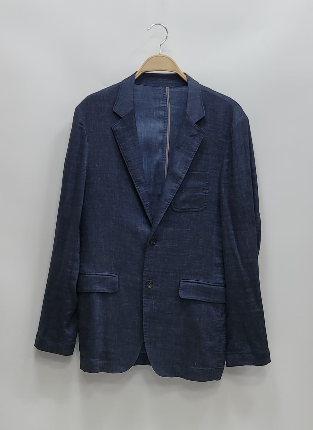 series 시리즈 린넨 블레이저 자켓 / 남 100 (추천 95)네이비 상품이미지1