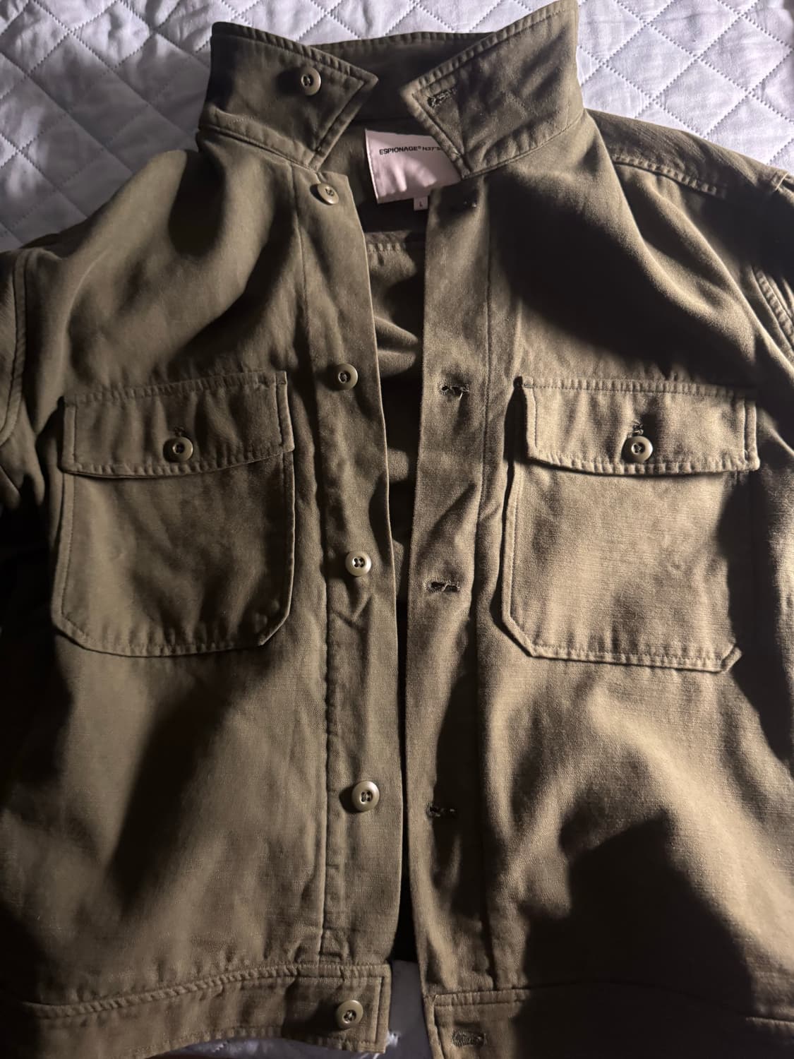 에스피오나지 셔츠 블루종  상품이미지1