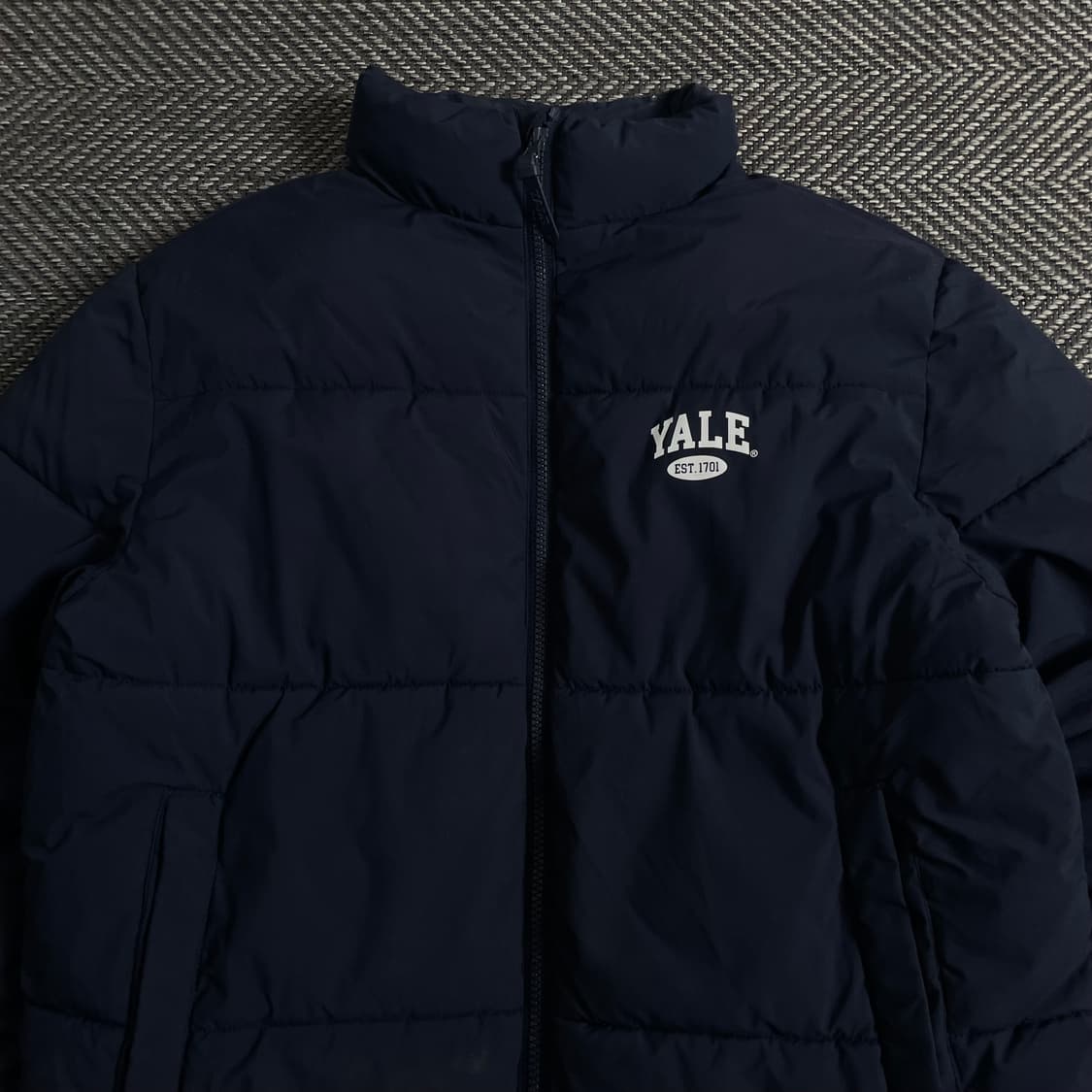 YALE 예일 로고 베이직 푸퍼 패딩y 3945 상품이미지5