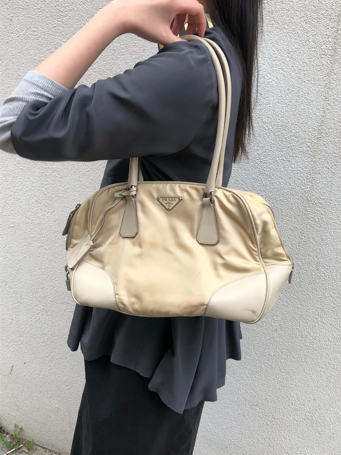 프라다 포코노 나일론 미니 보스턴 상품이미지3