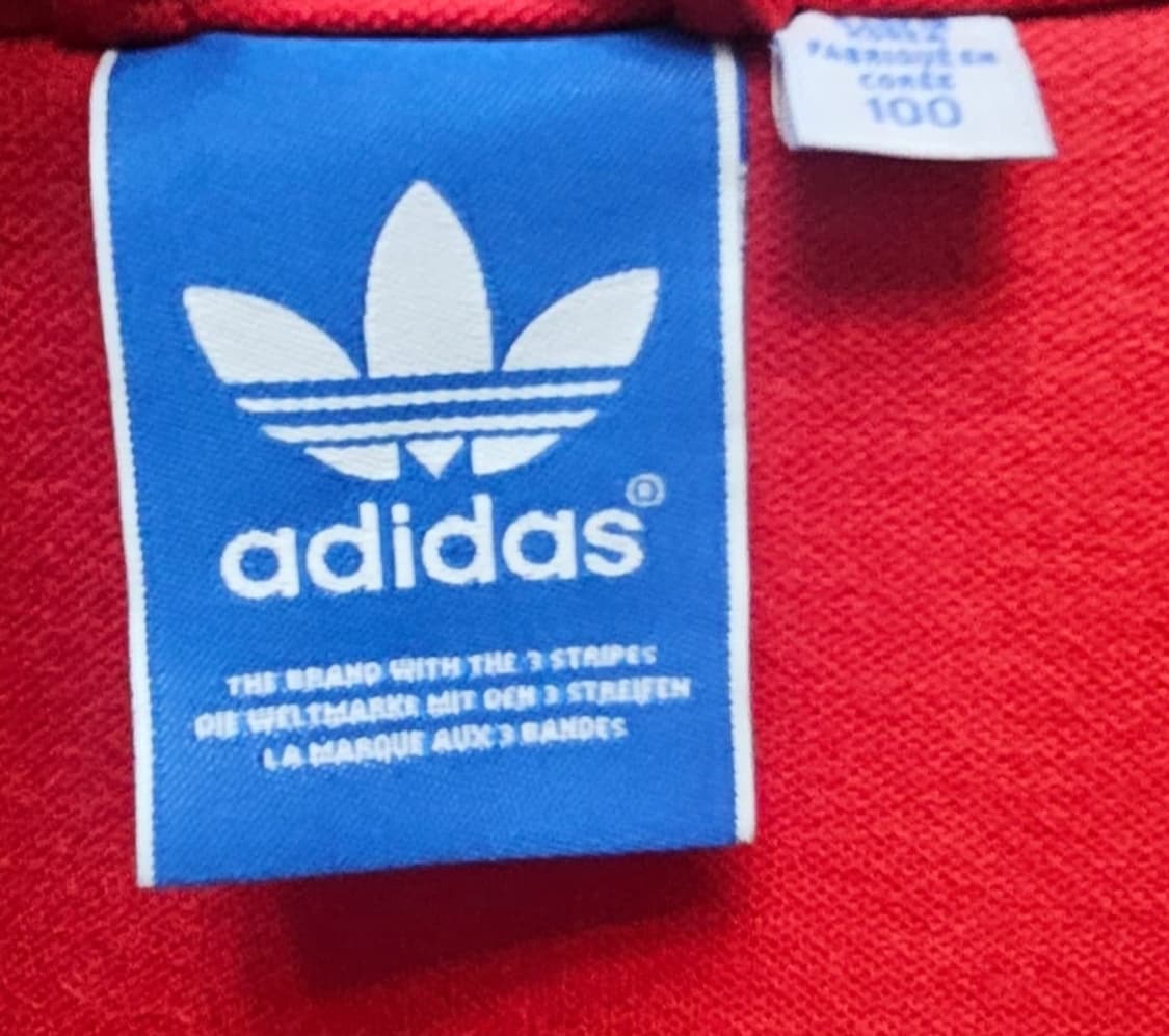 (100)L 아디다스 오리지널 유로파 [빨흰] 트랙탑져지 상품이미지2