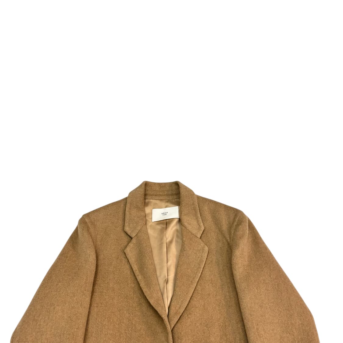 아치더 울 카멜 아웃포켓 자켓 상품이미지2