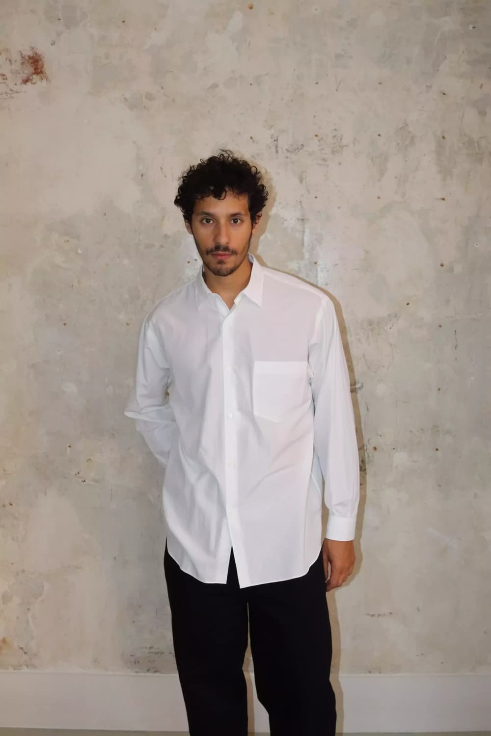 코모리 COMOLI 26SS 화이트셔츠 새상품 5사이즈 상품이미지4