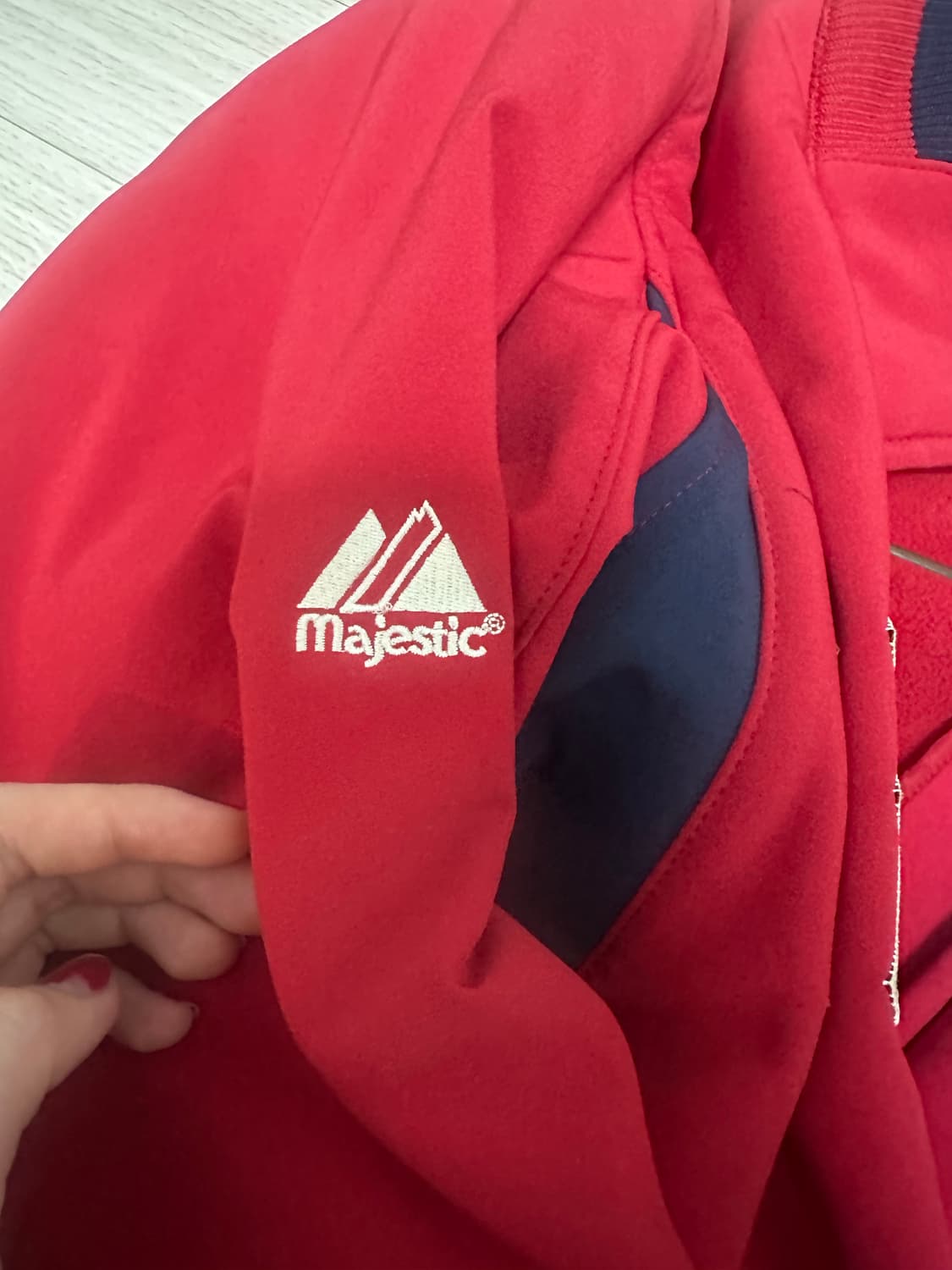 마제스틱 레드삭스 봄버 상품이미지2