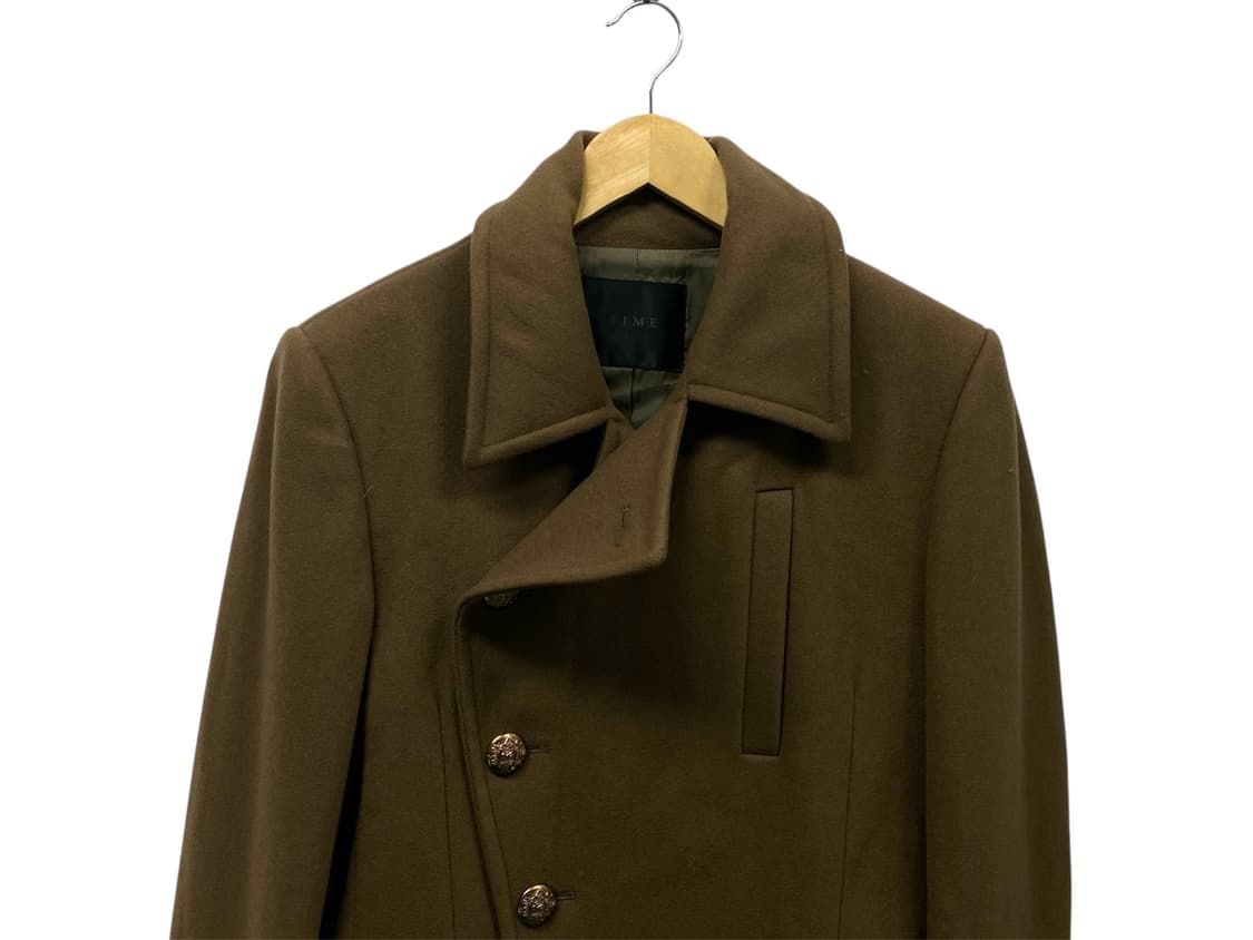 타임옴므 금장 사선 울코트 95 상품이미지2