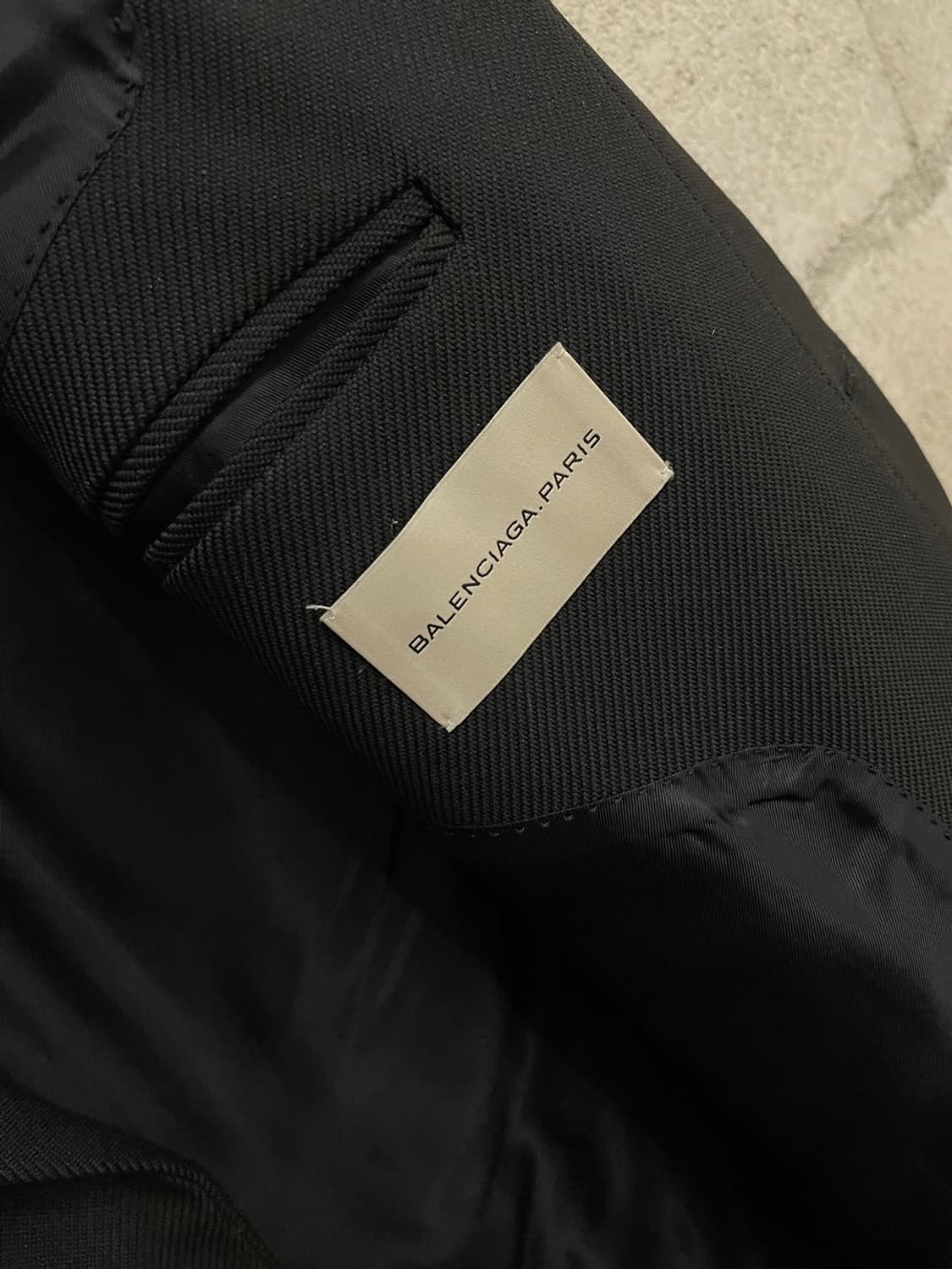 발렌시아가 더블 브레스티드 코트 상품이미지8