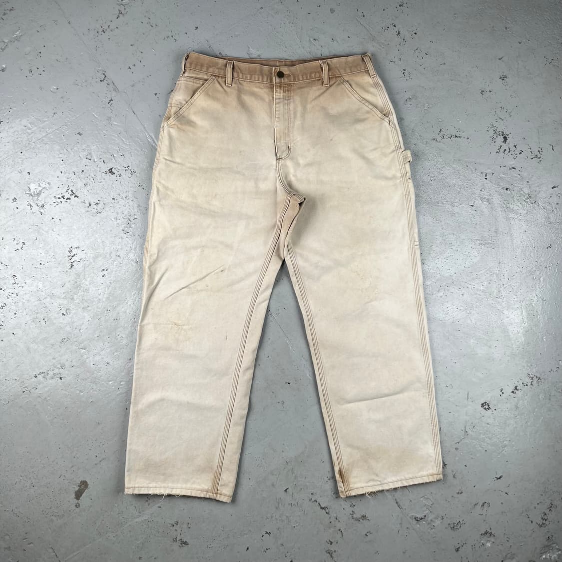 빈티지 칼하트 싱글니 카펜터 팬츠 B11BRN 상품이미지3