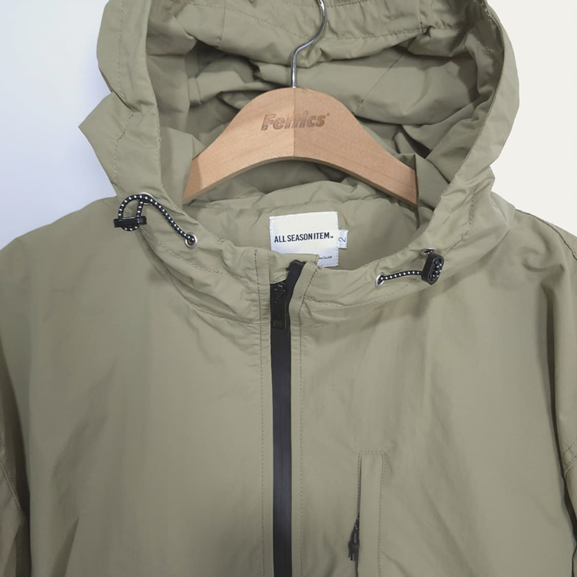 올시즌아이템 디미트리블랙 바람막이 윈드브레이커 집업 자켓 2 상품이미지2