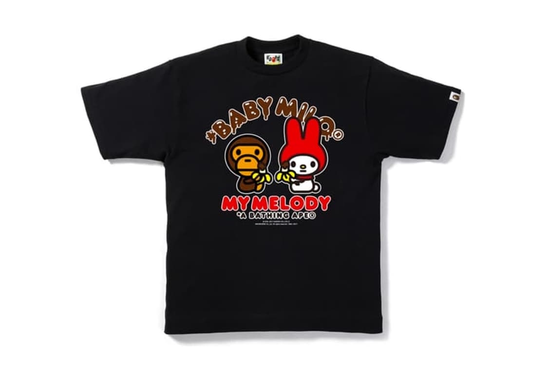 베이프 마이멜로디 한정 콜라보 티셔츠 상품이미지1