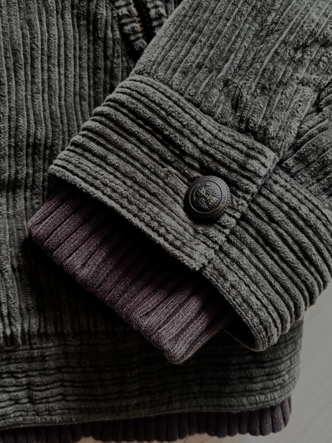 돌체앤가바나 2000s 배틀필드 코듀로이 트러커자켓 상품이미지2