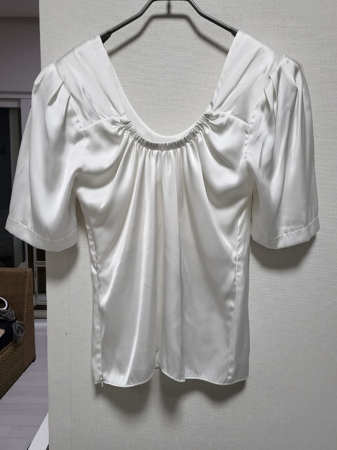 새틴 블라우스 44-66 끌로에,막스마라,샤넬,펜디 상품이미지2