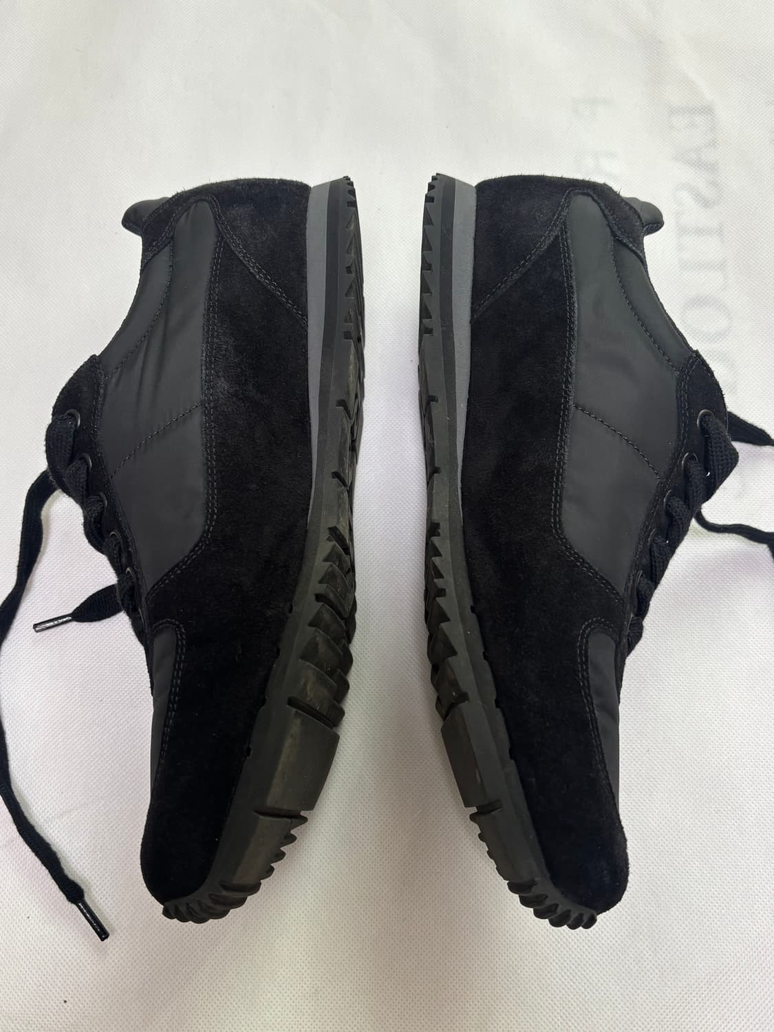 [265] 프라다 스포츠 레더 스웨이드 스니커즈 신발 상품이미지6