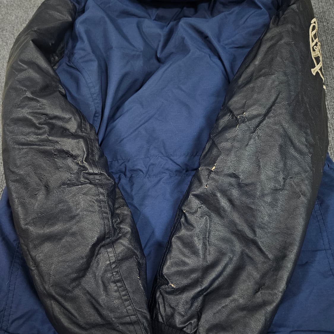 MLB 뉴욕양키즈 암레더 패딩 점퍼 자켓 상품이미지4