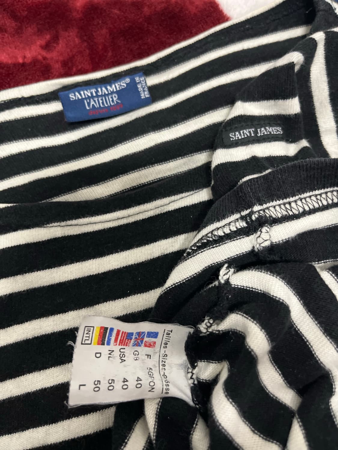 생제임스 긴팔 L 100 상품이미지2