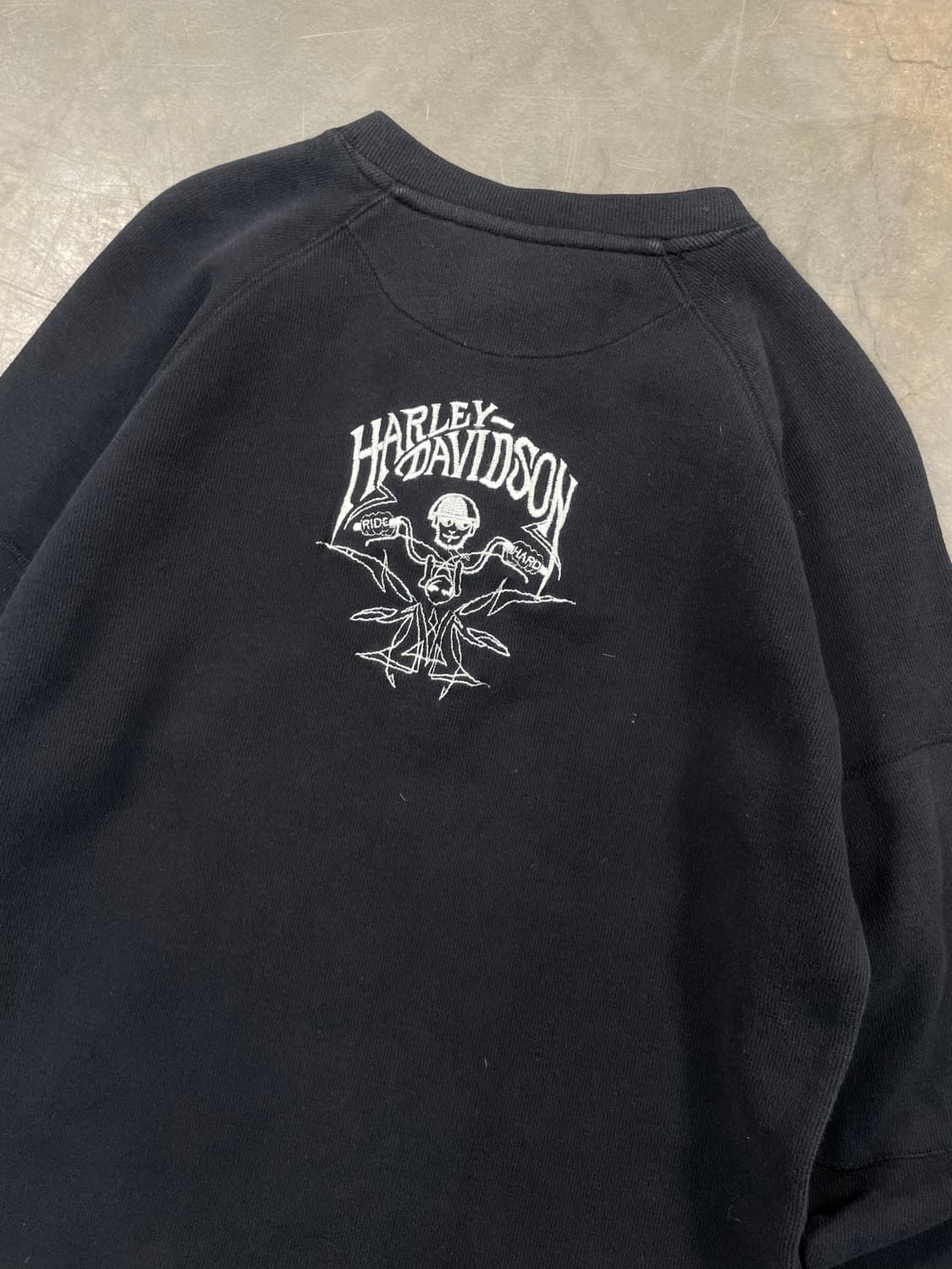 할리데이비슨 헨리넥 엘보패치 스웻셔츠 상품이미지5