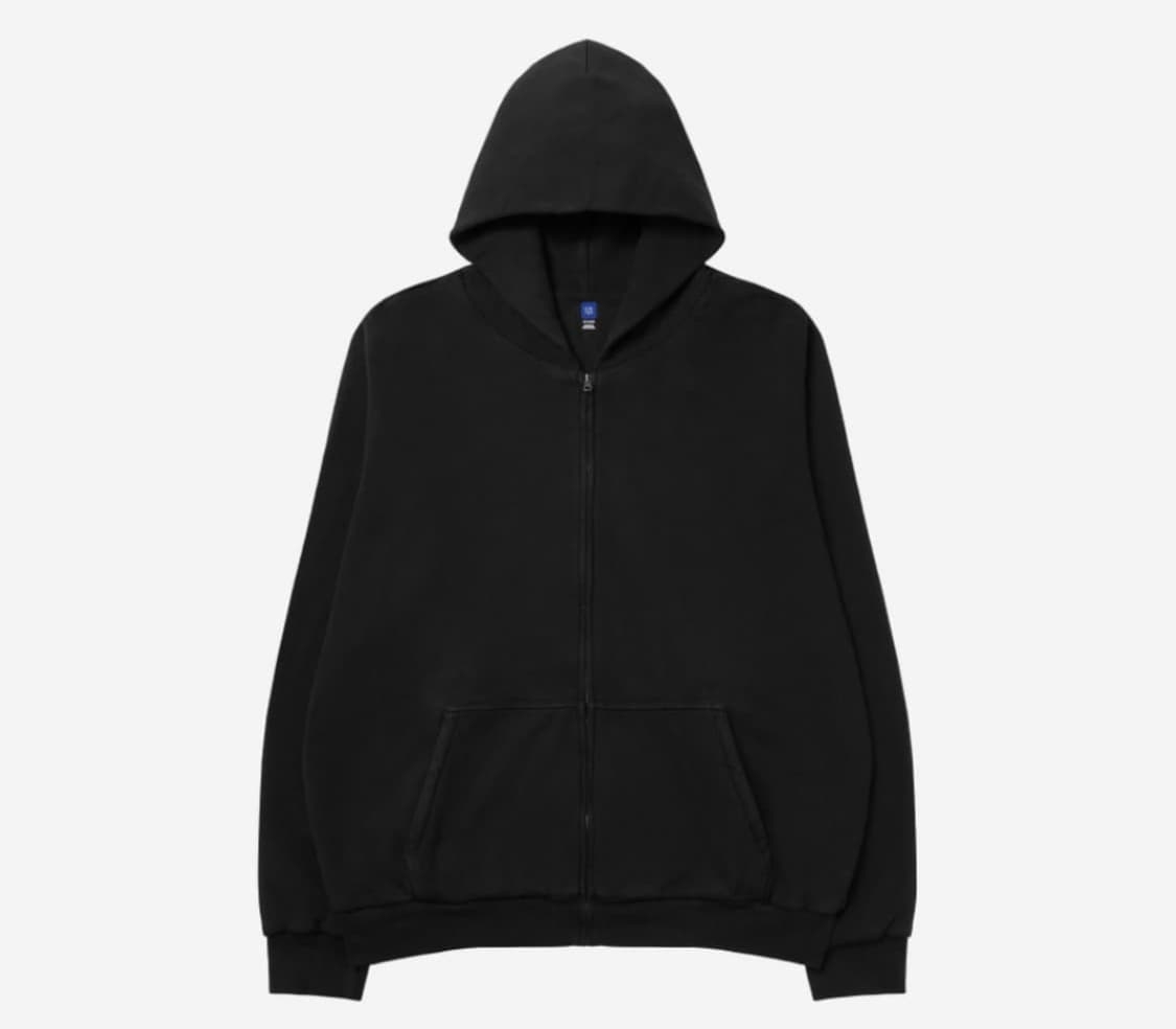 YZY 후드집업 블랙 XL 상품이미지1