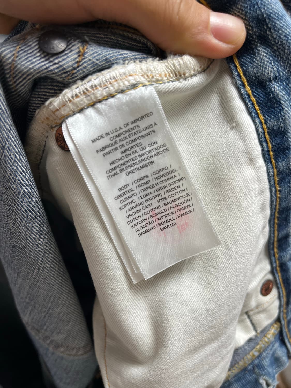 RRL 데님 33사이즈 상품이미지4