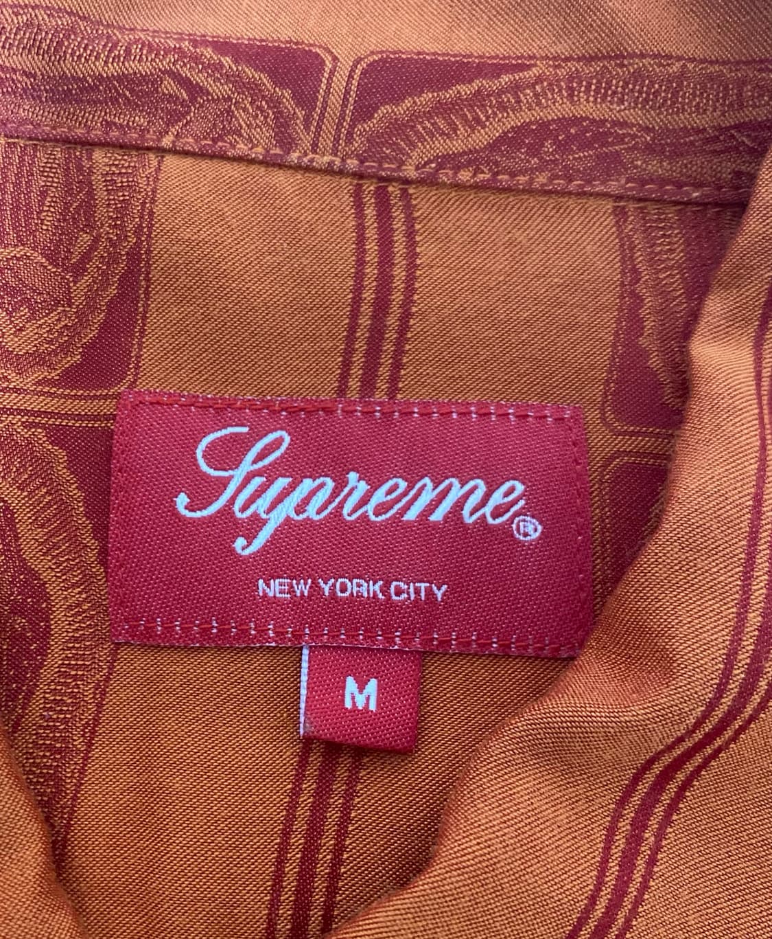 (M)슈프림 19SS 과달루페 S/S 셔츠 오렌지 상품이미지4